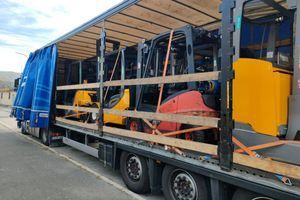 New Arrival of Used Jungheinrich and Linde Forklifts at Warehouse in Germany &mdash; Booster Lift