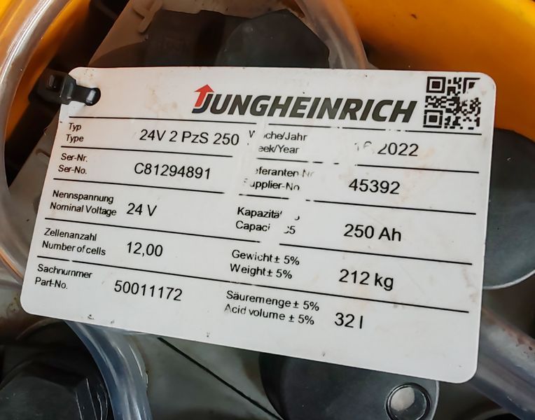 Jungheinrich EJE 116 2022y/ 1800mh &mdash; used warehouse equipment | Booster Lift