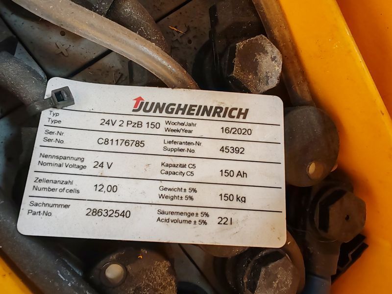 Jungheinrich EJE C20 2t/ 366mh/ 2020y/ scales &mdash; jazden&aacute; manipulačn&aacute; technika | Booster Lift
