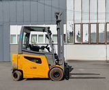 Jungheinrich EFG 425ks 6.5m/ batt2021/ 4v &mdash; used warehouse equipment | Booster Lift