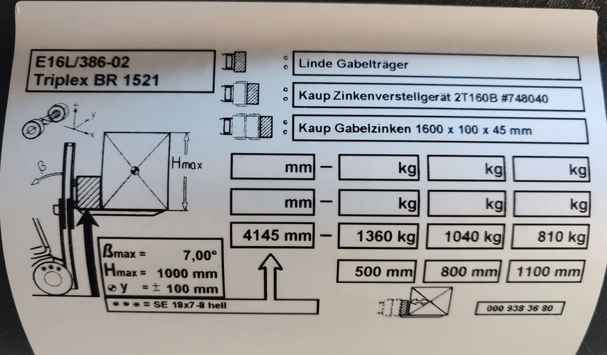 Linde E16L-02 / 86% batt/ 4.14m &mdash; gebrauchte Stapler | Booster Lift