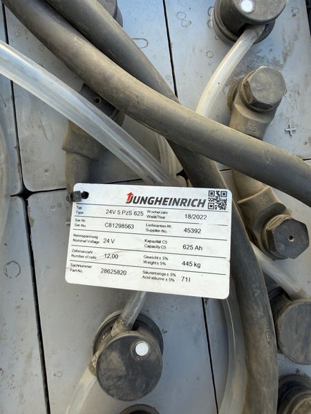 Jungheinrich EFG 110 2022y/ 3.3m/ 1127h &mdash; used warehouse equipment | Booster Lift