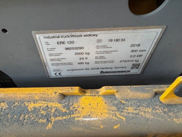 Jungheinrich ERE 120 &mdash; jazden&aacute; manipulačn&aacute; technika | Booster Lift