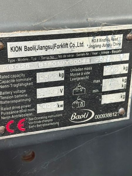 Baoli KBG25 269mh/ doosan/ Defect &mdash; gebrauchte Stapler | Booster Lift