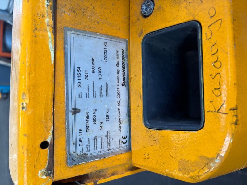 Jungheinrich EJE 116 &mdash; used warehouse equipment | Booster Lift