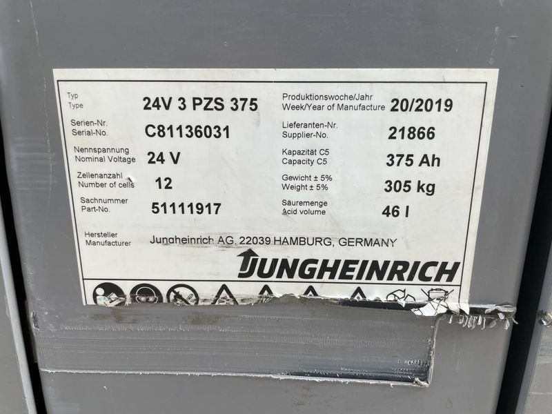 Jungheinrich ERC 214z 4.3m/ initial &mdash; вживана складська техніка | Booster Lift
