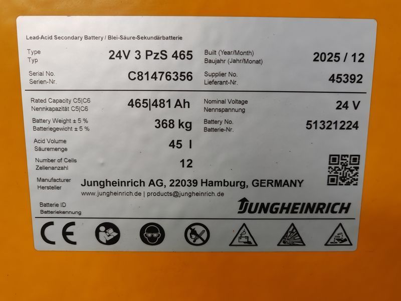 Jungheinrich ERE 225 batt2025/ 2t &mdash; jazden&aacute; manipulačn&aacute; technika | Booster Lift