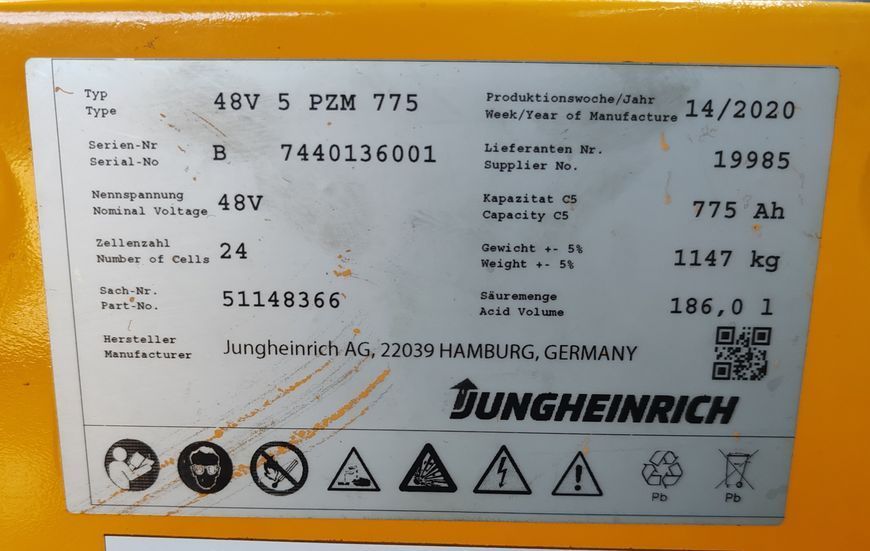 Jungheinrich ETV 214 9m/ 2020y/ 13432h &mdash; jazden&aacute; manipulačn&aacute; technika | Booster Lift
